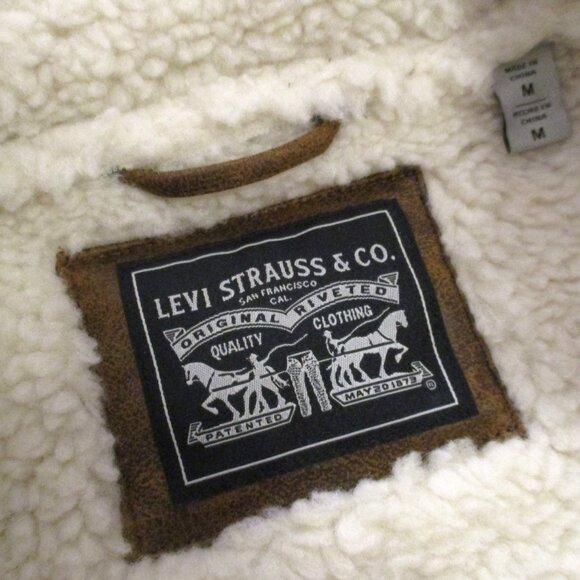 LEVI’S BROWN – BRONZE JACKET – SIZE M - Picture 4 of 15